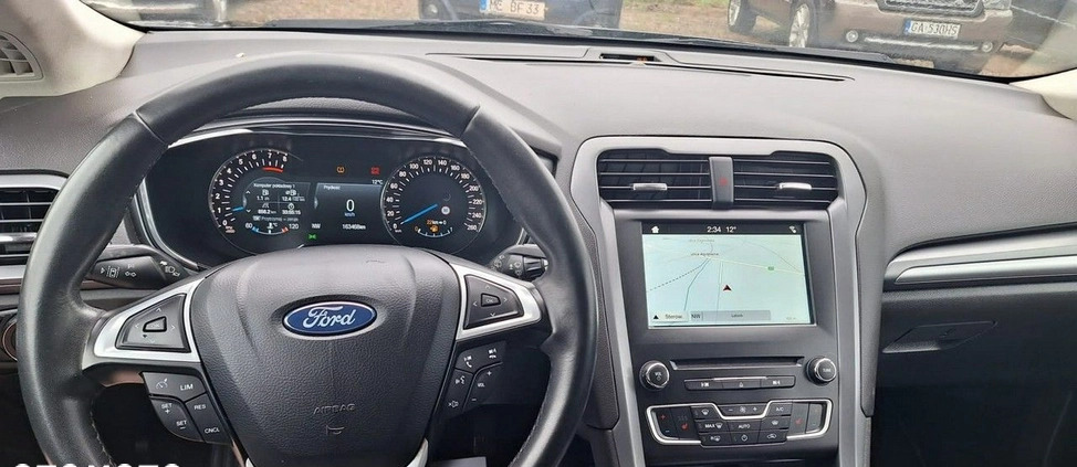 Ford Mondeo cena 53900 przebieg: 163000, rok produkcji 2017 z Zgorzelec małe 121